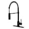 Gourmetier LS8770DL Concord Single-Handle Pre-Rinse Kitchen Faucet, Matte Black LS8770DL - alternate 1